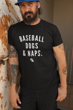 Load image into Gallery viewer, Baseball Dogs & Naps Unisex T-Shirt