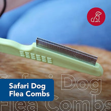 Load image into Gallery viewer, Coastal Pet Safari Dog Double Row Flea Comb - One Size

