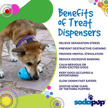 Load image into Gallery viewer, Ice Cream Cone Durable PUP-X Rubber eDispenser Chew Toy and Treat Dispenser
