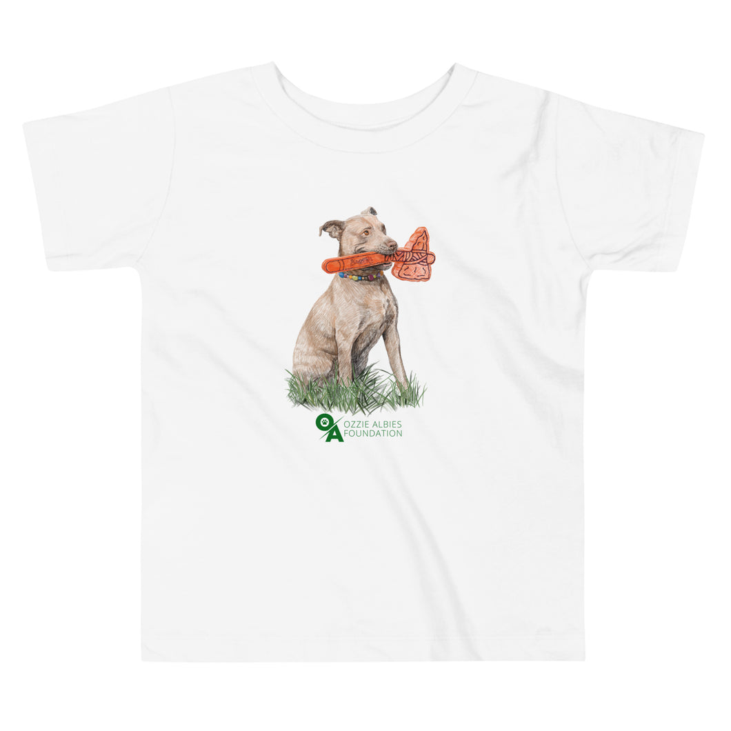 Chop with Annie Toddler Short Sleeve Tee