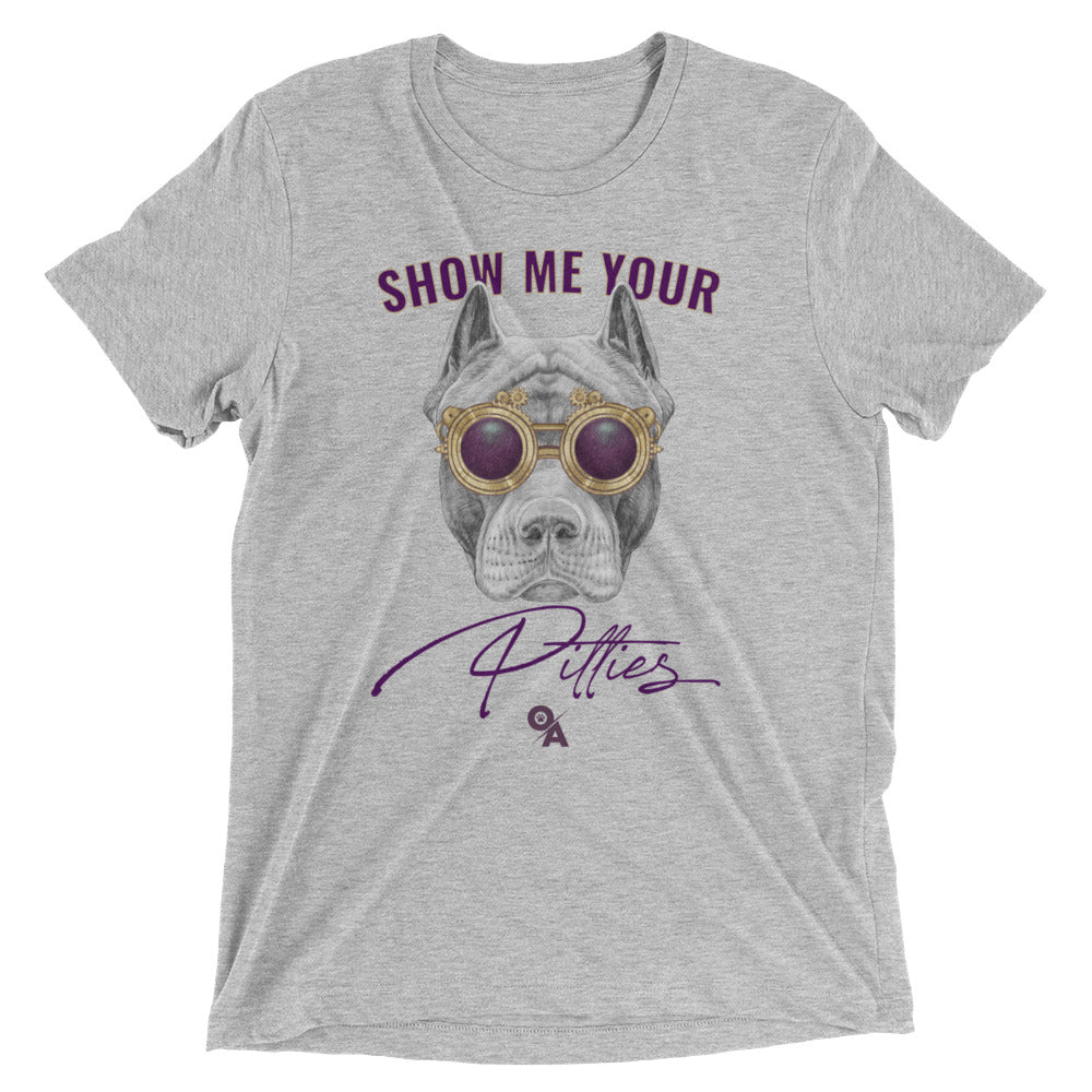 Show me your pitties short sleeve t-shirt